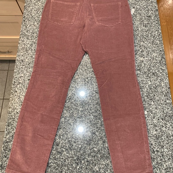 Universal Threads High Rise Skinny Rose/Mauve Corduroys - Picture 2 of 2